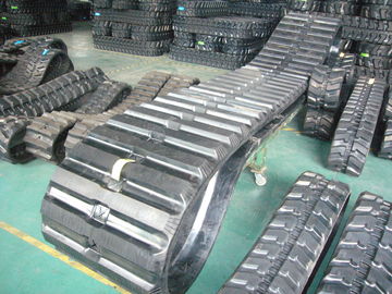 le caoutchouc de déchargeur de largeur de 750mm dépiste 750 x 150 x 66 pour Morooka MST2200VD