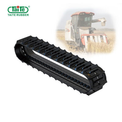 Un bon prix. Les voies en caoutchouc noires de rechange de Kubota, le caoutchouc flexible de moissonneuse dépiste KB350x90x58 pour Kubota en ligne