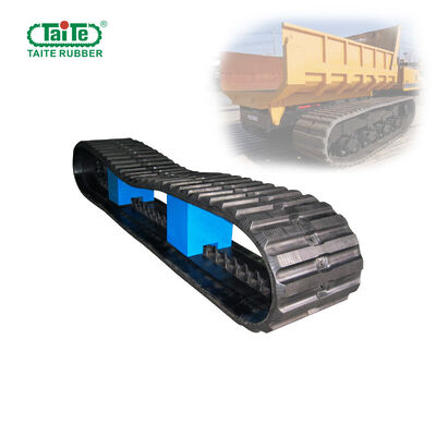 Un bon prix. Traces en caoutchouc Hitachi 800x150x66 Taille avec une grande traction et une structure interne solide en ligne