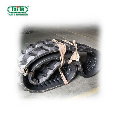 Un bon prix. Chenilles de pelle en caoutchouc personnalisées 500x92x84, avec technologie Anti-Vibration brevetée et poids léger pour Hitachi EX120 Takeuchi TB1135 en ligne