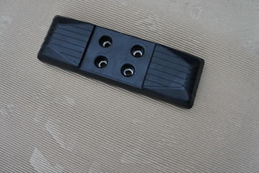 Un bon prix. Protections en acier de voie d'excavatrice faite sur commande, agrafe sur les protections en caoutchouc pour des excavatrices en ligne