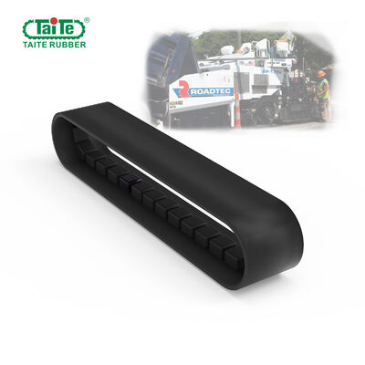 Un bon prix. Le caoutchouc flexible fait sur commande de machine à paver dépiste la basse désintégration au sol de pression non en ligne